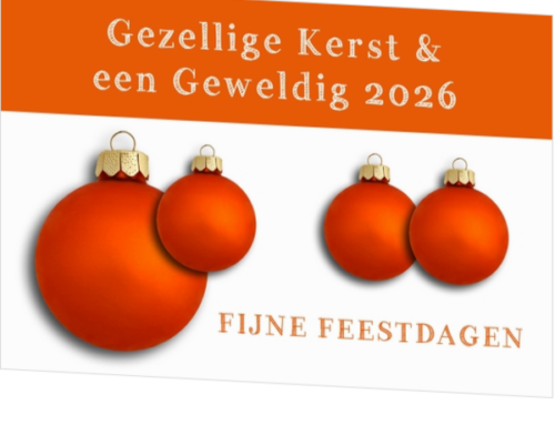 Gezellige kerst & een geweldig 2026